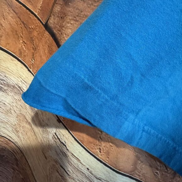 Revive Graphic T-Shirt Boy's Blue Size M Colorful Print Crew Neck Tee - Picture 7 of 8